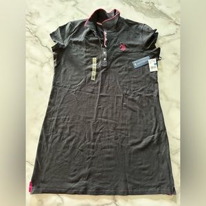Women’s size X-Large black polo dress new with tags